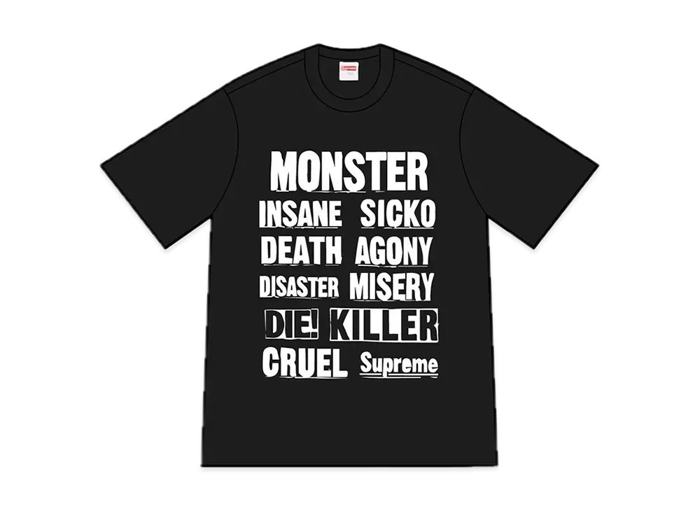 Supreme Monster Tee "Black"