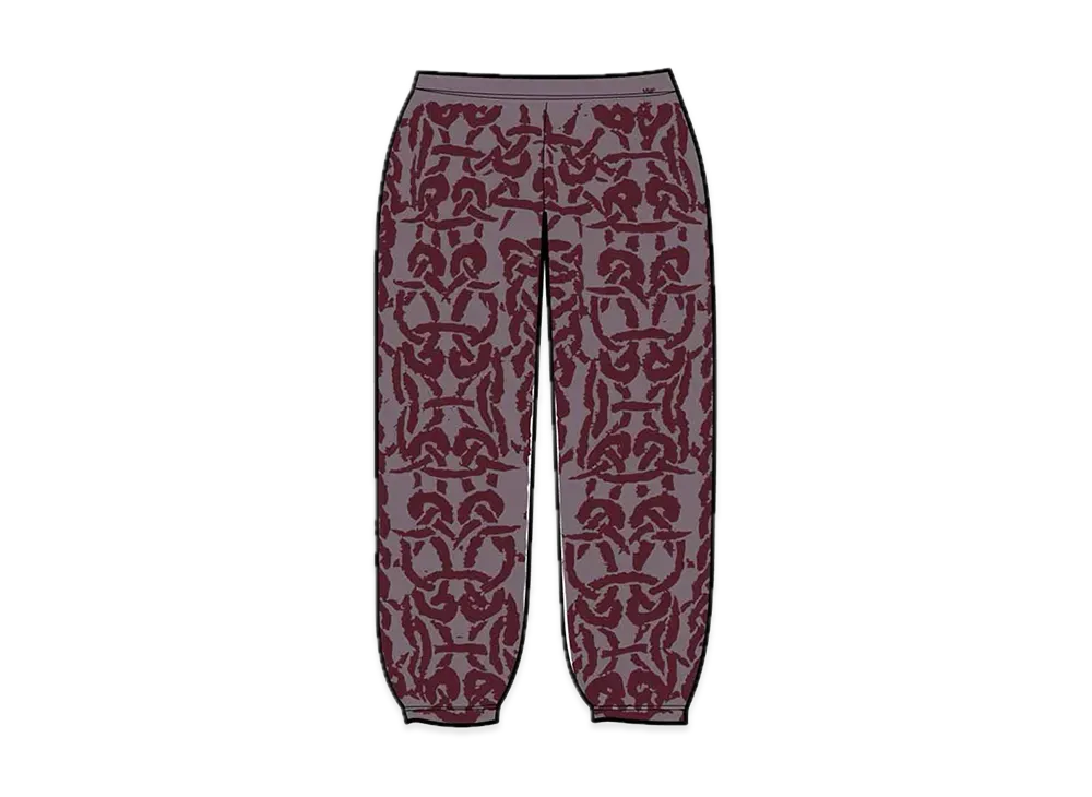Supreme Celtic Knot WINDSTOPPER Fleece Pant "Grey"