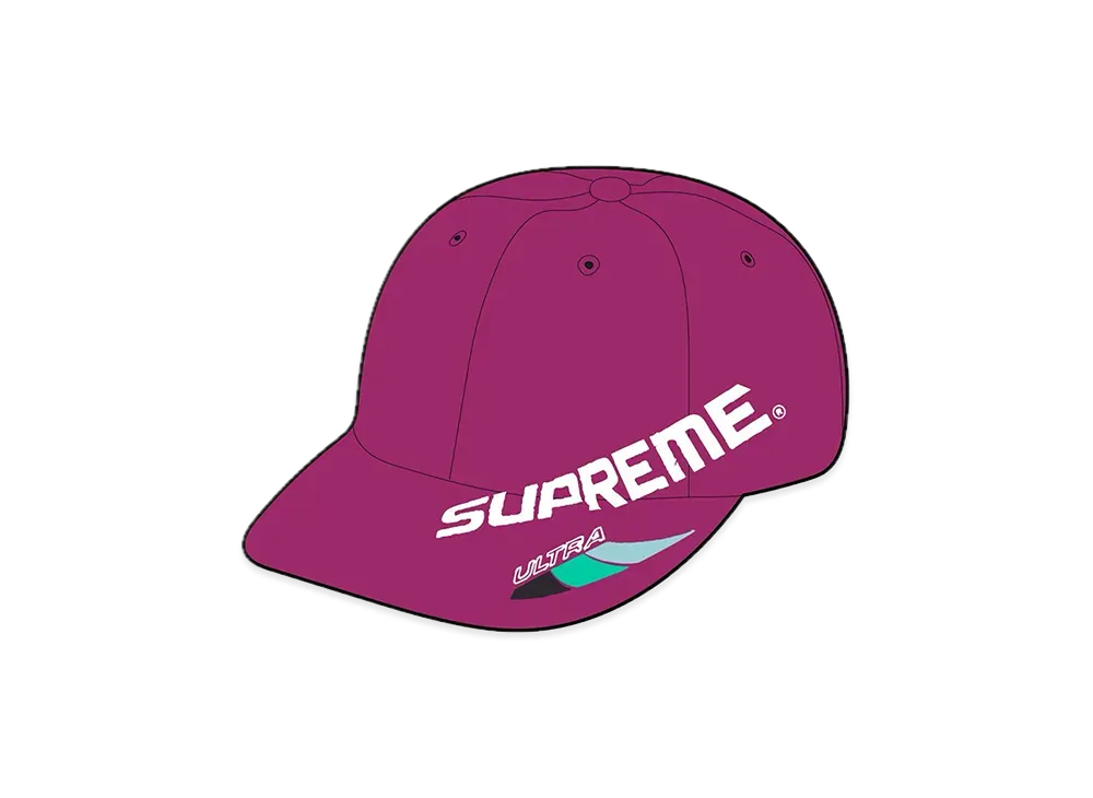 Supreme Ultra 6-Panel "Dark Magenta"