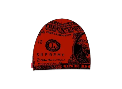 Supreme Dollar Beanie "Red"