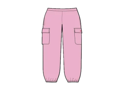 Supreme Small Box Cargo Sweatpant "Pink"