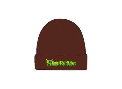 Supreme Shrek Beanie "Brown"