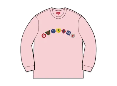 Supreme Geo Arc L/S Top "Pink"