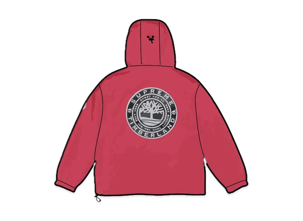 Supreme Timberland Reversible Ripstop Jacket "Burgundy"