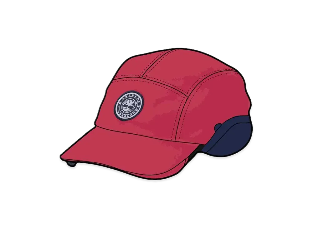 Supreme Timberland 2-In-1 Earflap Camp Cap "Burgundy"
