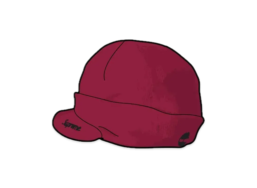 Supreme Timberland Radar Beanie "Burgundy"