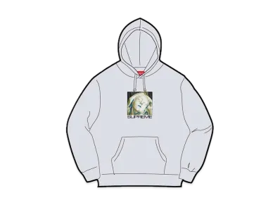 Supreme Ecstasy Hooded Sweatshirt "Ash Grey"