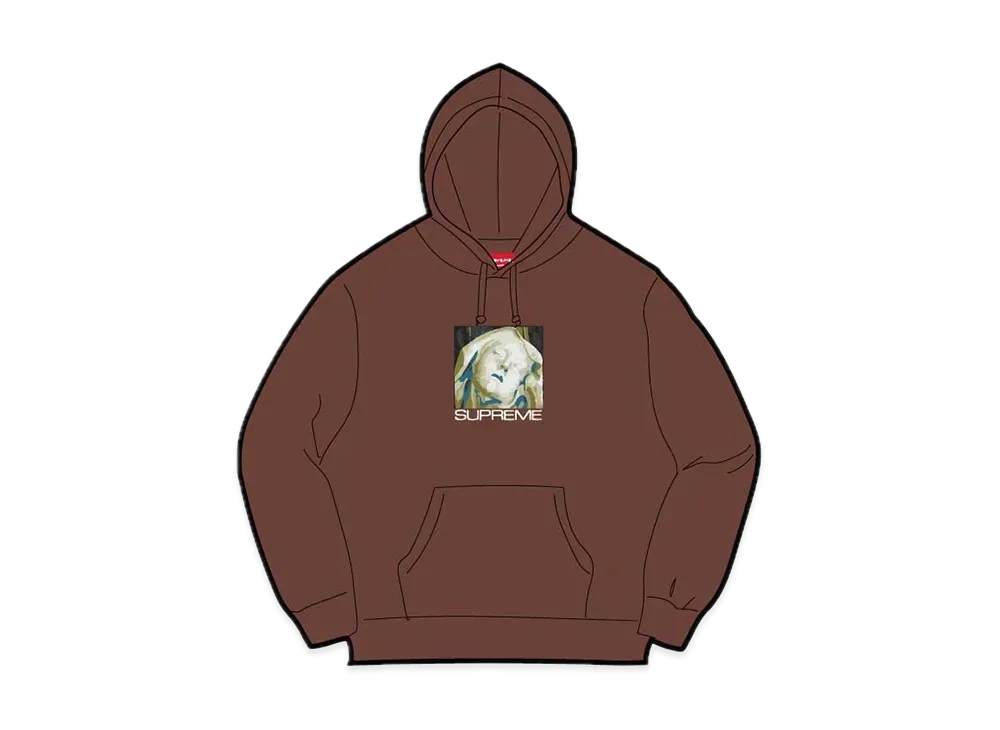 Supreme Ecstasy Hooded Sweatshirt "Dark Brown"