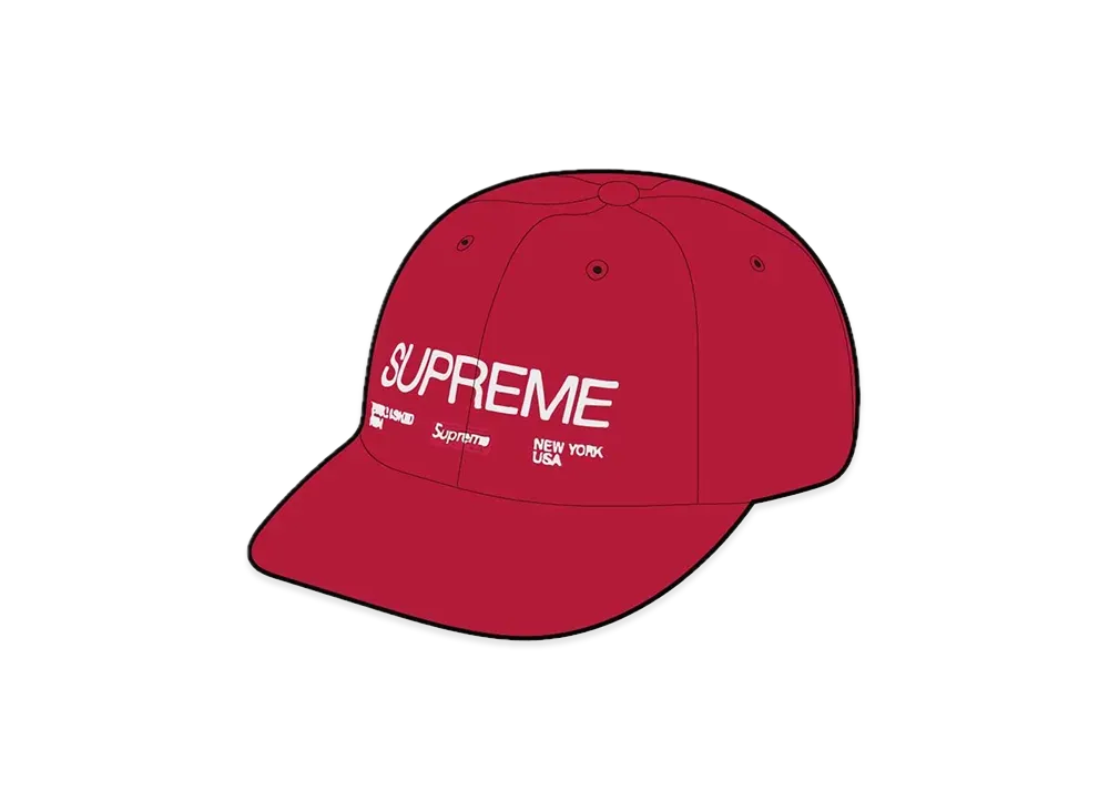 Supreme Est. 1994 6-Panel "Red"
