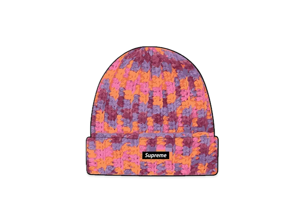 Supreme Crochet Beanie "Orange"