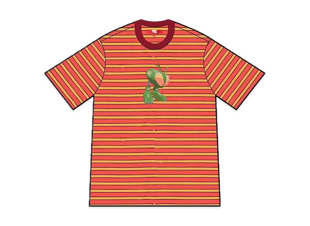 Supreme / JUNYA WATANABE COMME des GARCONS MAN Stripe S/S Top "Dark Red"