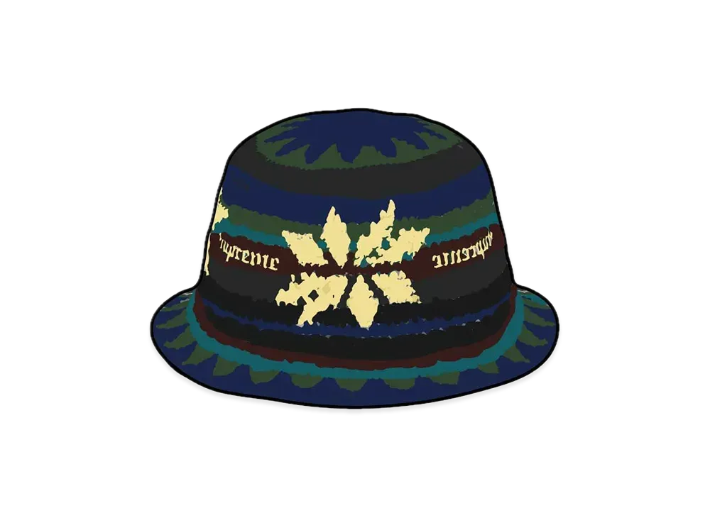 Supreme Snowflake Crochet Crusher "Green"