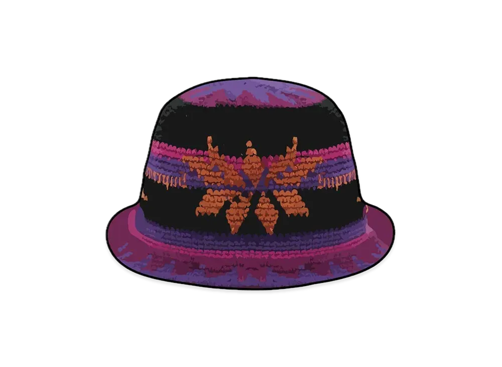 Supreme Snowflake Crochet Crusher "Plum"