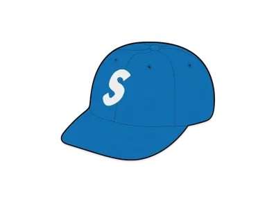 Supreme Wool S Logo 6-Panel "Blue"
