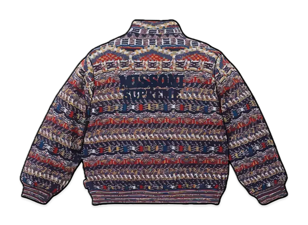 Supreme / Missoni Reversible Knit Jacket "Navy"