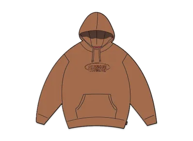 Supreme / Missoni Hooded Sweatshirt "Brown"