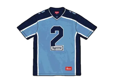 Supreme Above All Football Jersey "Light Blue"