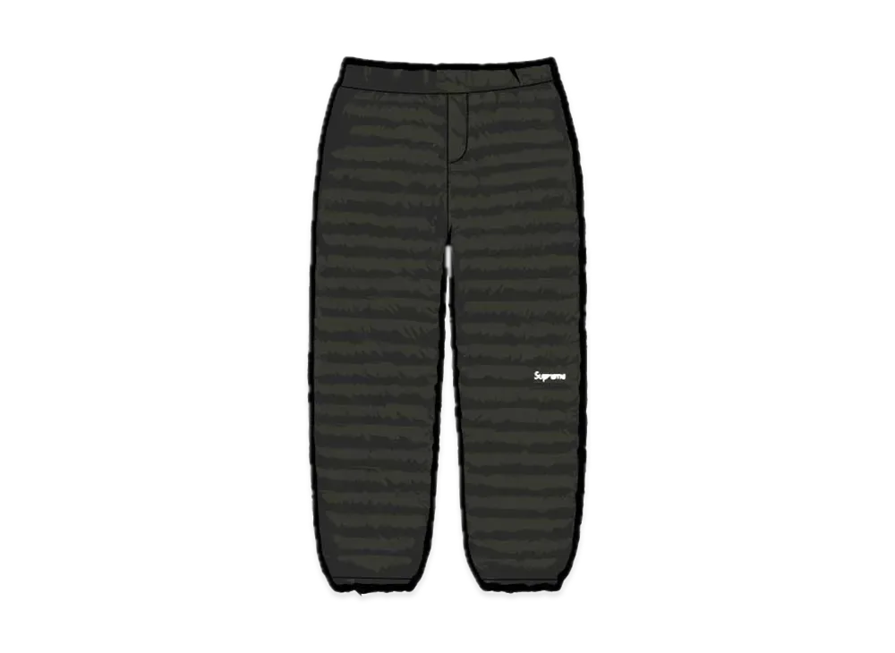 週末限定値下げ！Supreme 黒 ダウン　パンツ　M Supreme - Micro Down Pant - ParkSIDER