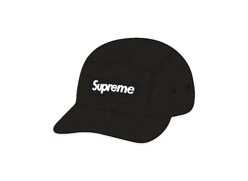 シュプリーム ウール キャンプ キャップ "ブラック"