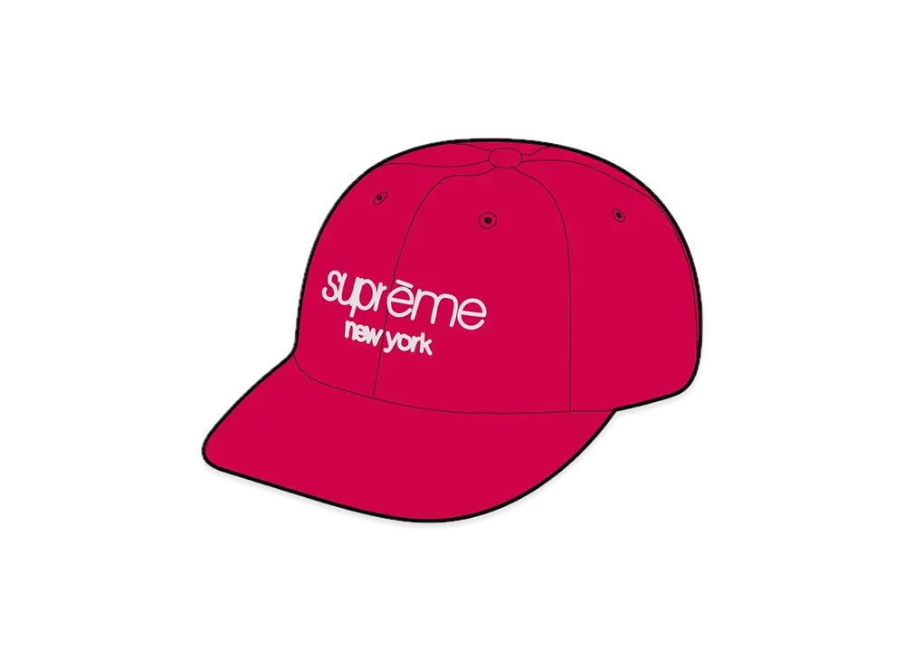 Supreme GORE-TEX Corduroy Classic Logo 6-Panel "Pink"