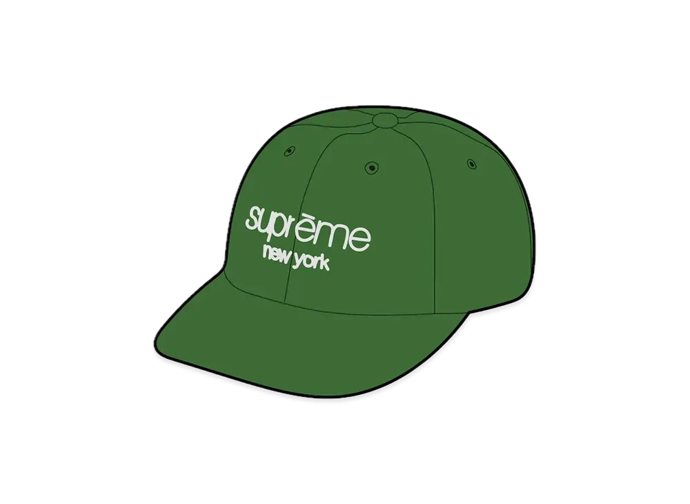 Supreme GORE-TEX Corduroy Classic Logo 6-Panel "Green"