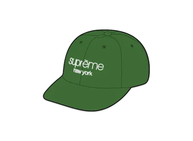 Supreme GORE-TEX Corduroy Classic Logo 6-Panel "Green"