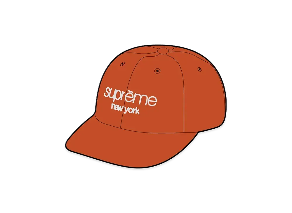 Supreme GORE-TEX Corduroy Classic Logo 6-Panel "Rust"