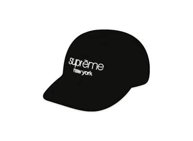 Supreme GORE-TEX Corduroy Classic Logo 6-Panel "Black"