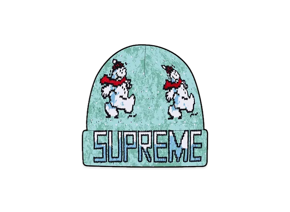 Supreme Snowman Beanie "Pale Mint"