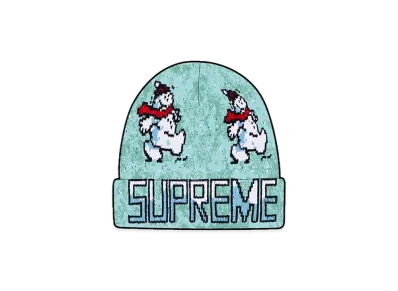 Supreme Snowman Beanie "Pale Mint"