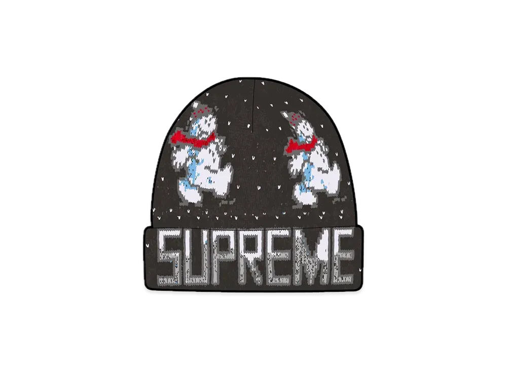 Supreme Snowman Beanie "Black"