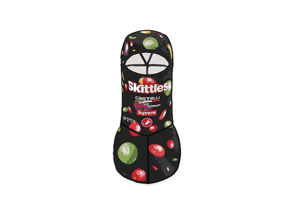 Supreme / Skittles / Castelli Balaclava "Black"