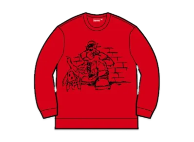 Supreme Dice Crewneck "Red"