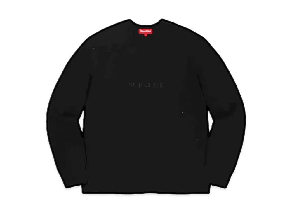 Supreme Pilled Sweater "Black"