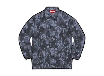 Supreme Paisley Fleece Shirt "Purple"