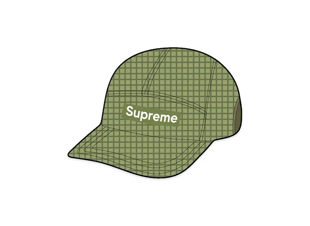 Supreme WINDSTOPPER Earflap Camp Cap "Olive Grid Camo"