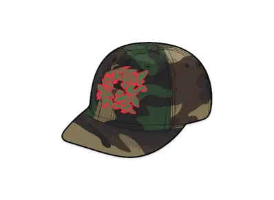 Supreme Support Unit 6-Panel "Swirl Camo"