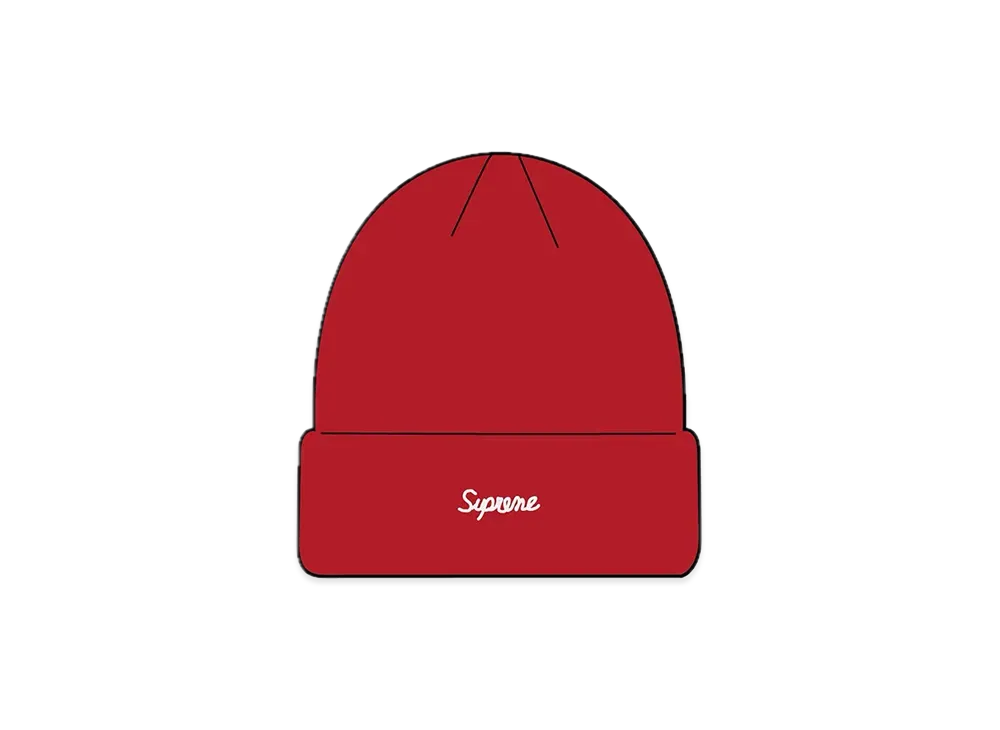 Supreme Loose Gauge Beanie 2 "Bright Red" (21FW)