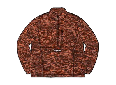 Supreme Polartec Half Zip Pullover "Tiger"