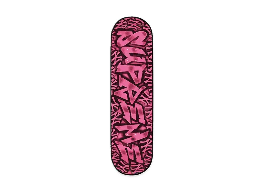 Supreme / New York Yankees Airbrush Skateboard "Pink"