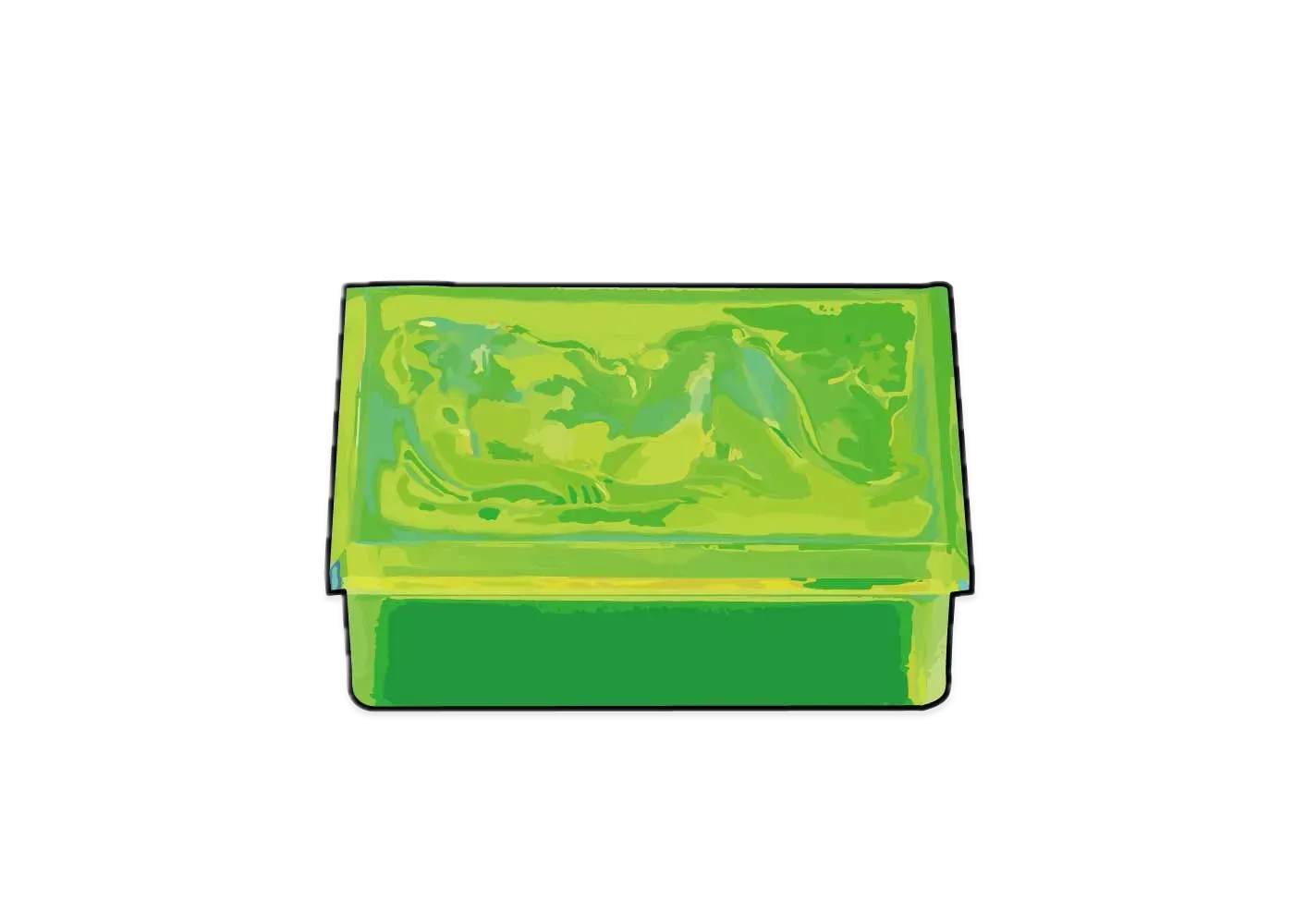 Supreme x Halama Crystal Box "Uranium"