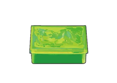 Supreme x Halama Crystal Box "Uranium"