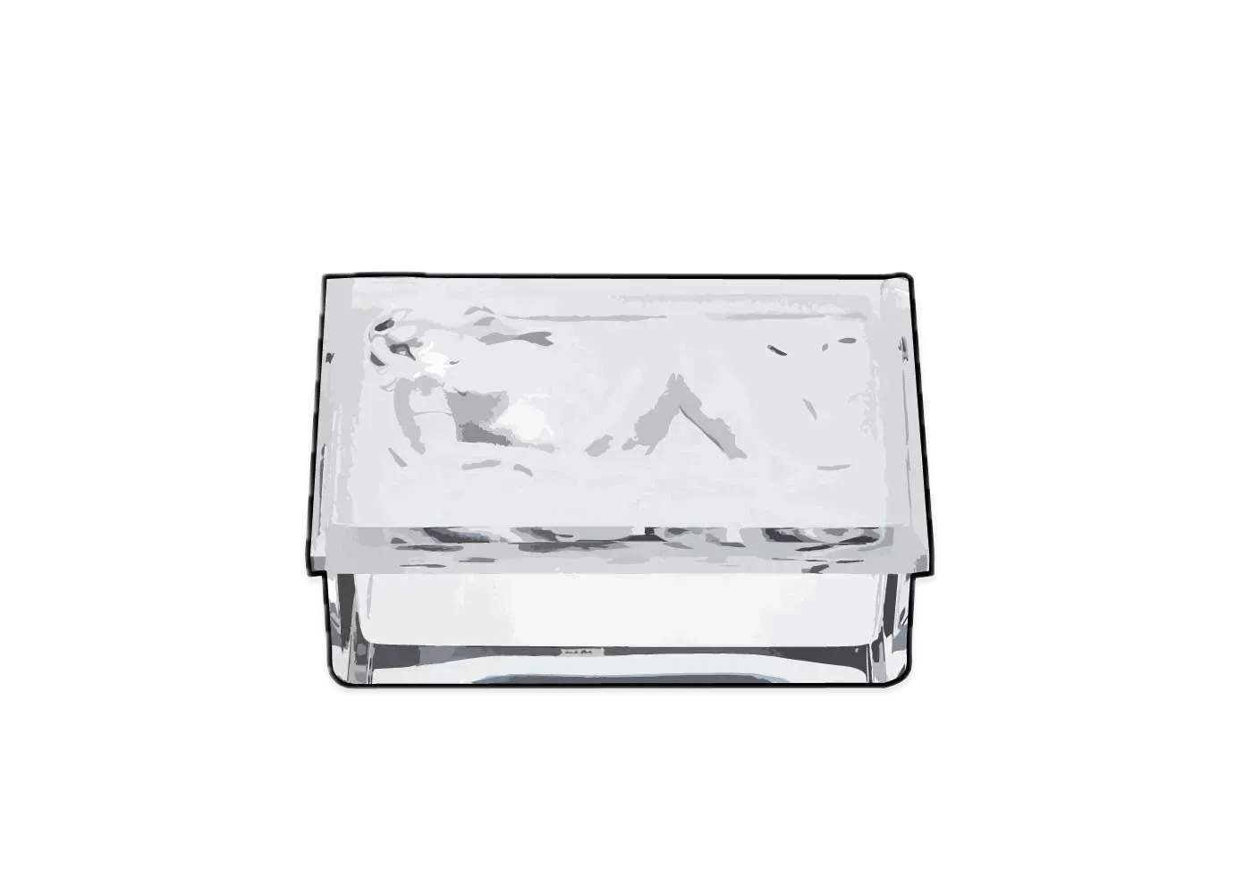 Supreme x Halama Crystal Box "Clear"
