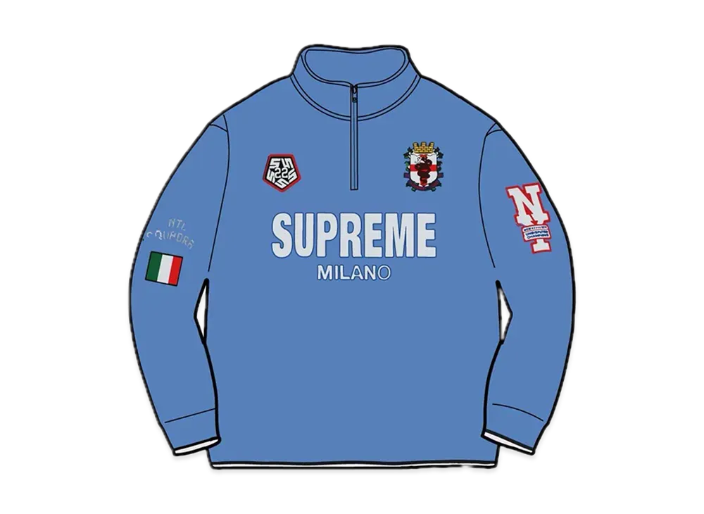 (Supreme)mirano ハーフジップ Supreme Milano Half Zip Pullover White Men's - FW22 - US