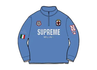 Supreme Milano Half Zip Pullover "Light Blue"