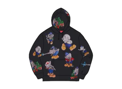 Supreme Elephant Hooded Sweatshirt "Black"