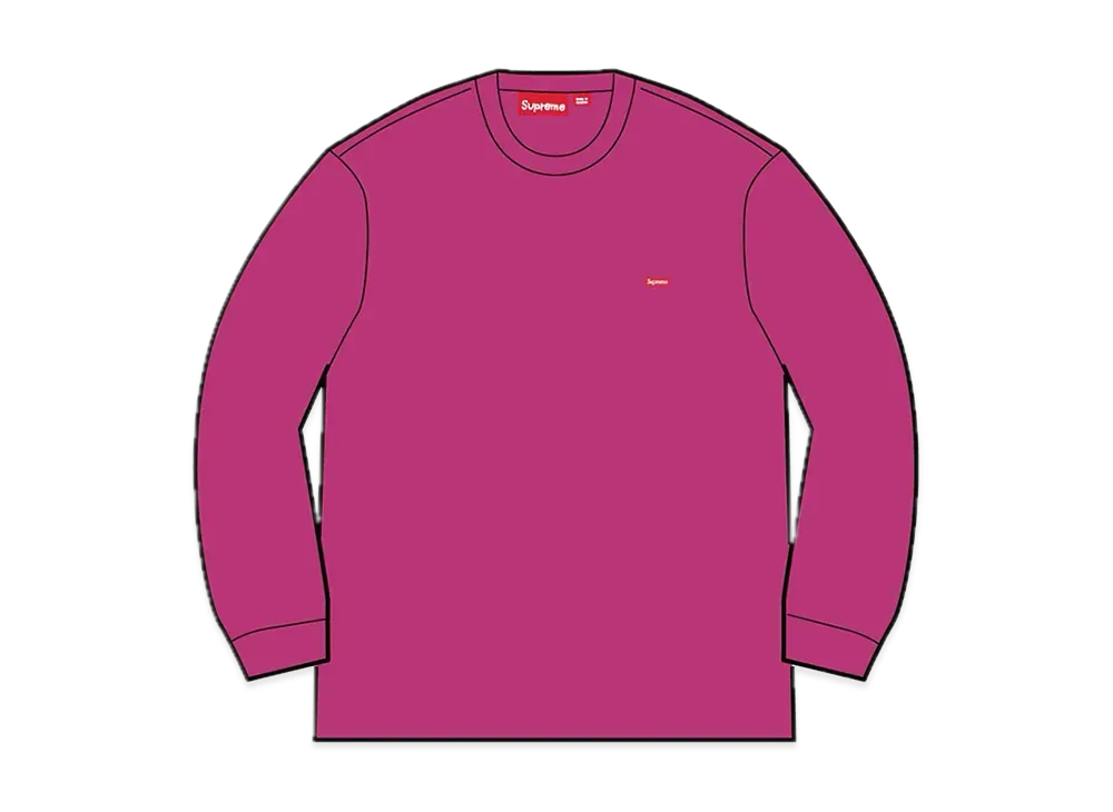 Supreme Small Box Crewneck "Raspberry" (22FW)