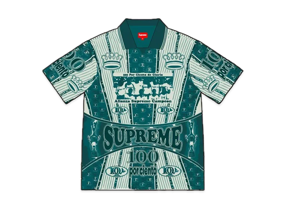 Supreme Por Ciento Soccer Jersey "Green"