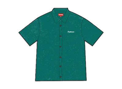 Supreme Lurex S/S Shirt "Green"