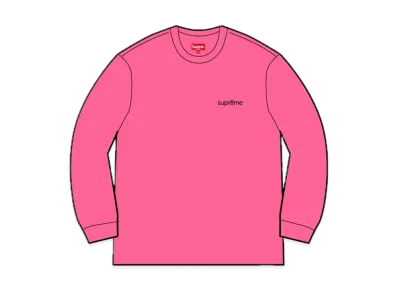 Supreme Mock Neck L/S Top "Bright Pink"